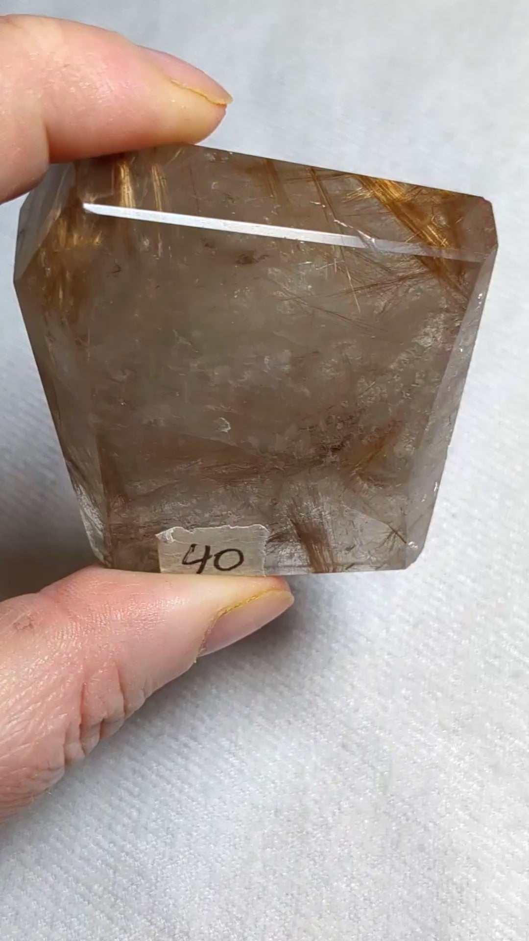 Golden Rutilated Quartz Freeform