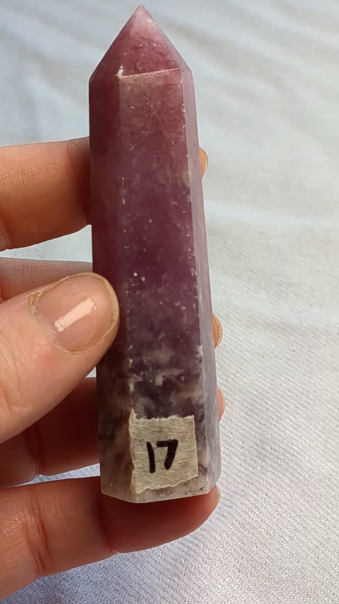 Tourmaline in quartz tower A