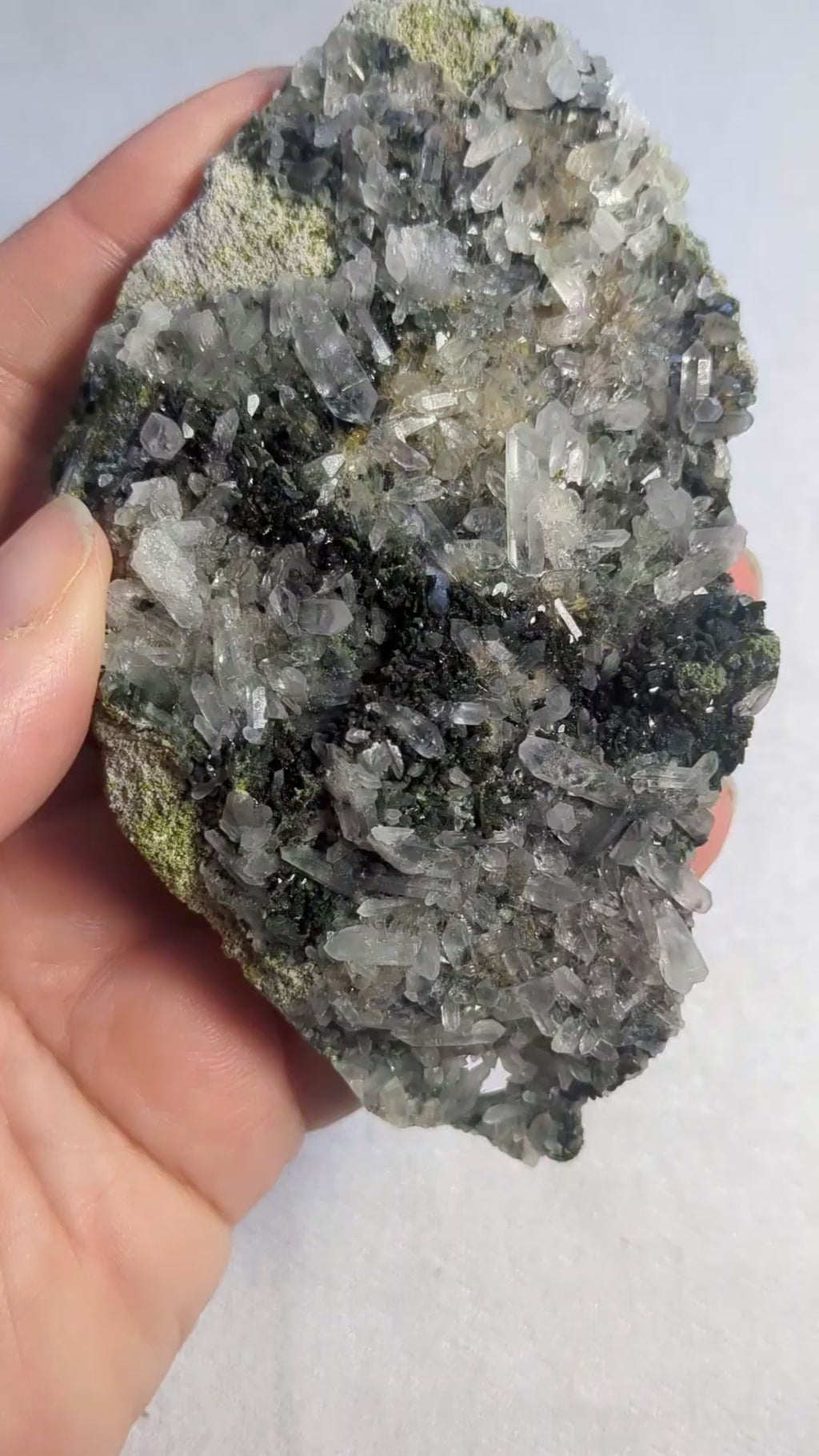 Chinese Epidote cluster