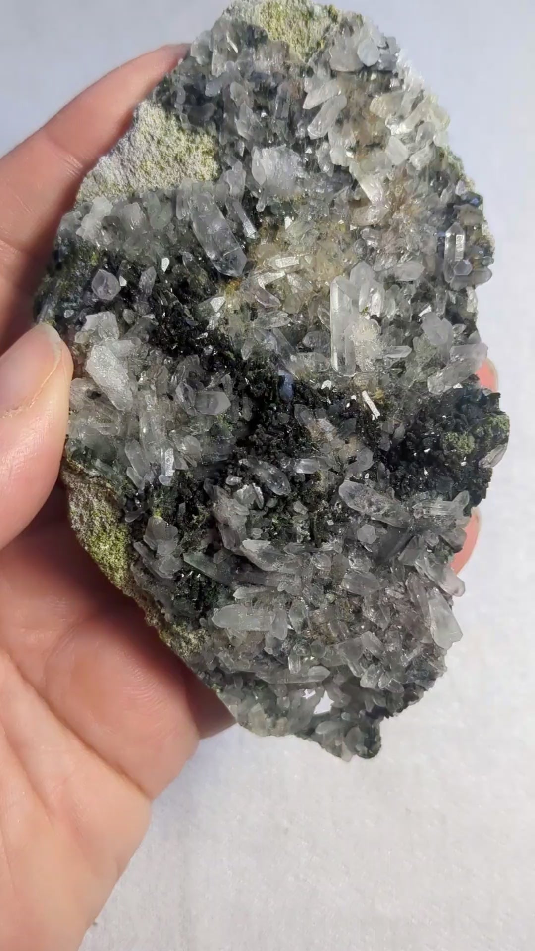 Chinese Epidote cluster