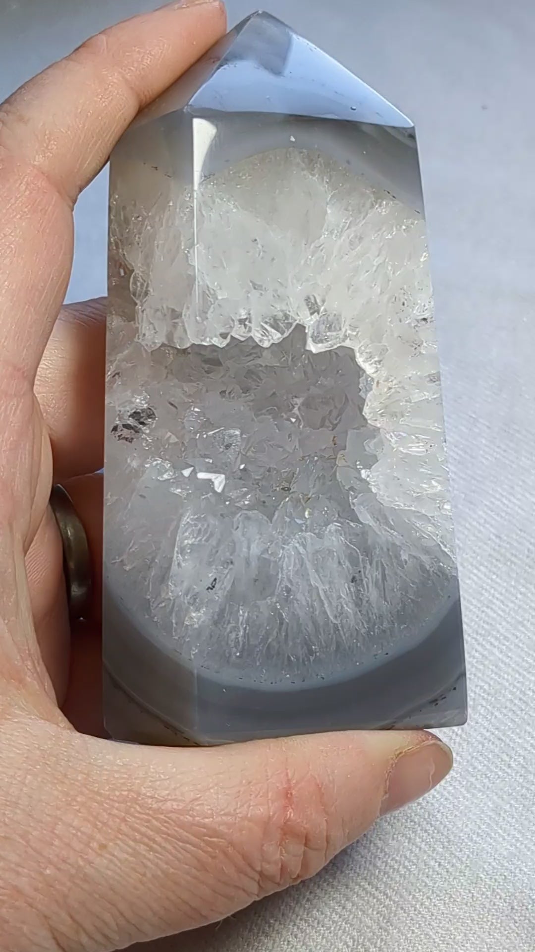 Quartz Agate Tower