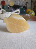 Yellow Calcite Leaf - B