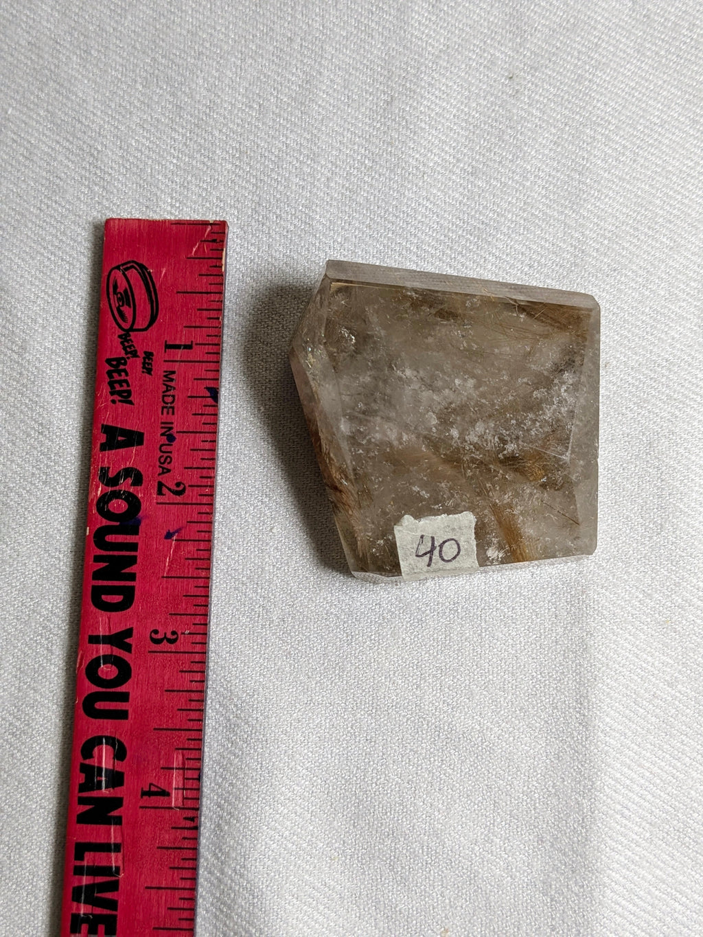 Golden Rutilated Quartz Freeform