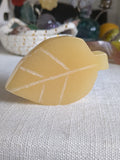 Yellow Calcite Leaf - A