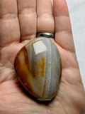 Carnelian palm stone A
