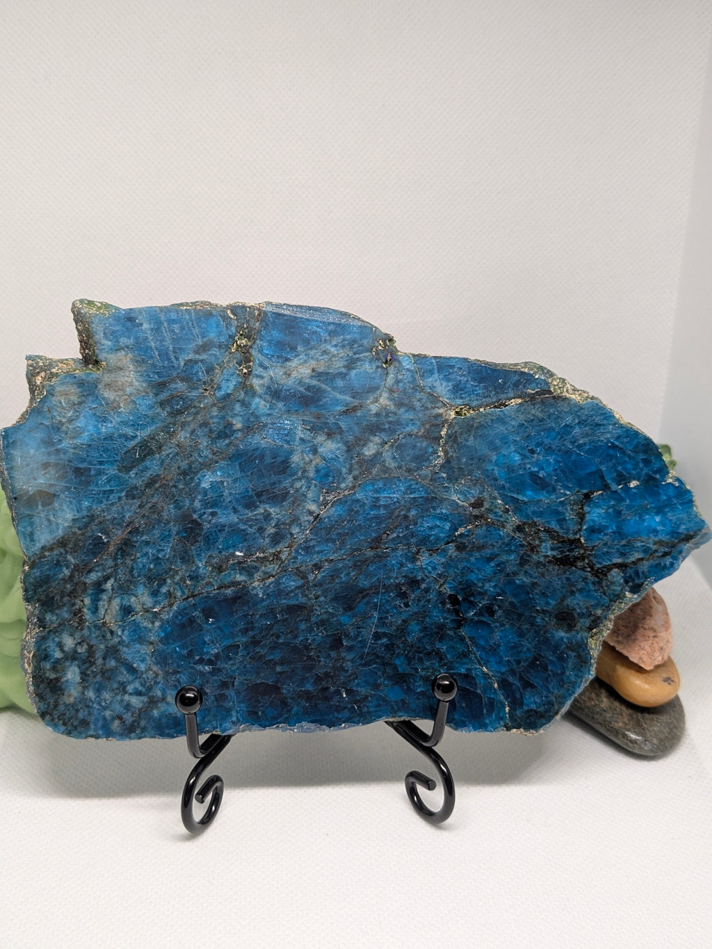 Blue Apatite Slab B