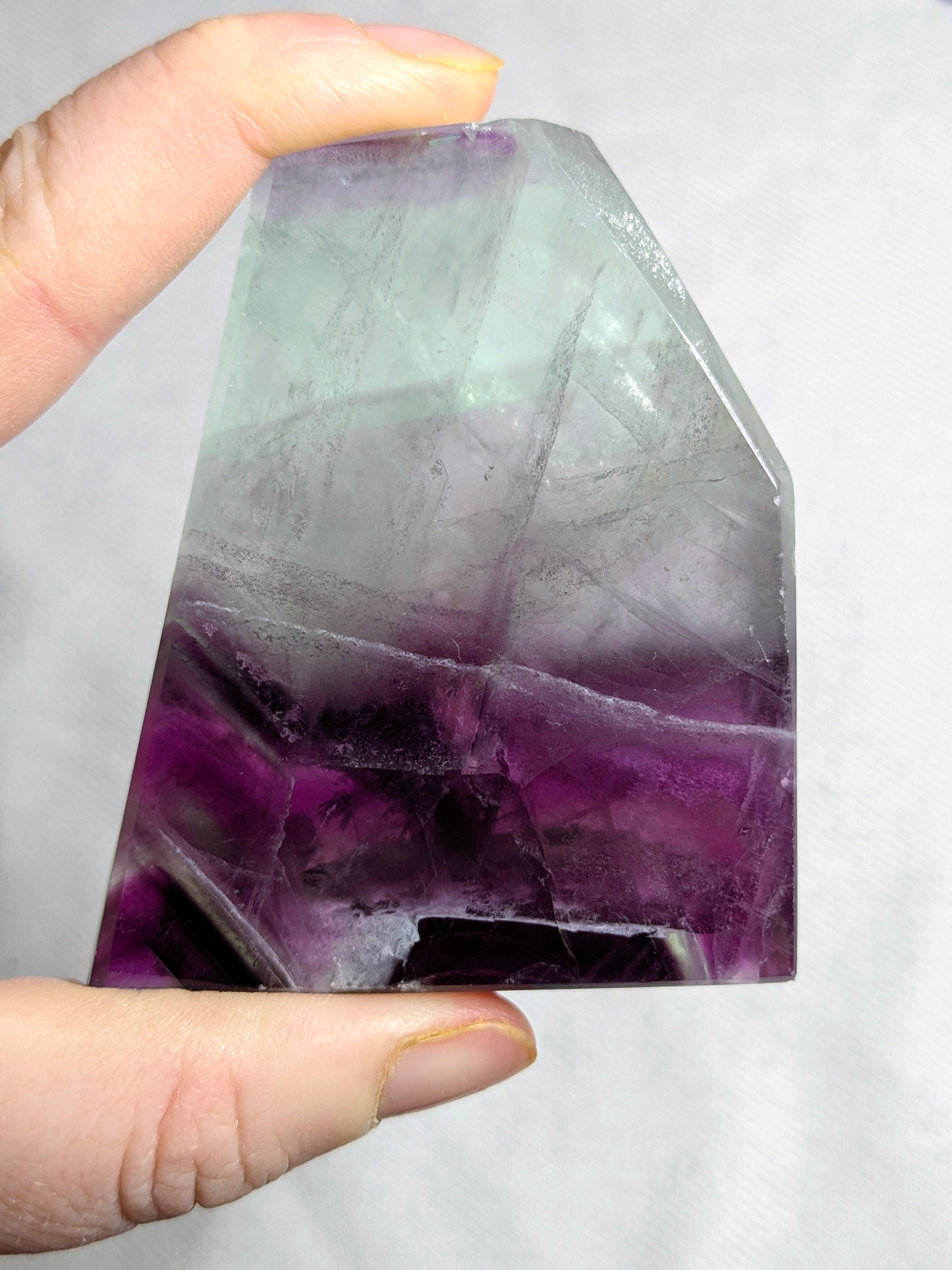 Feather Fluorite Freeform B
