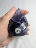 Purple Fluorite Flame