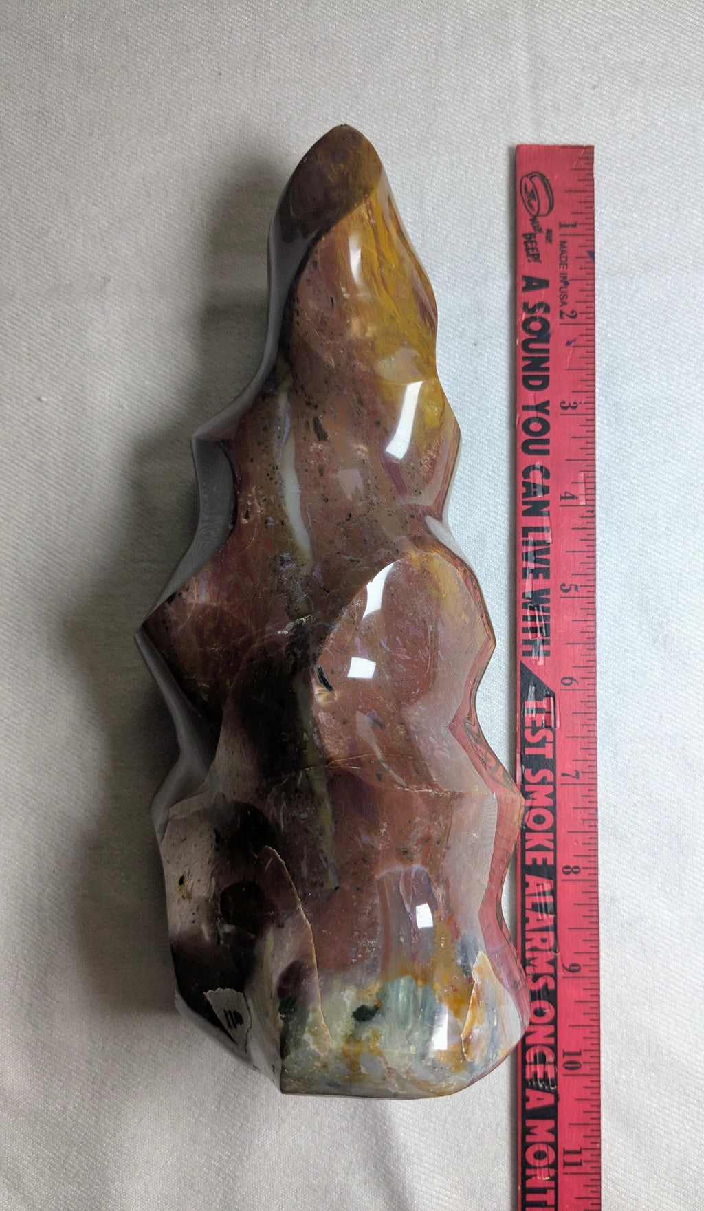 Red/Yellow Extra Large Ocean Jasper Flame