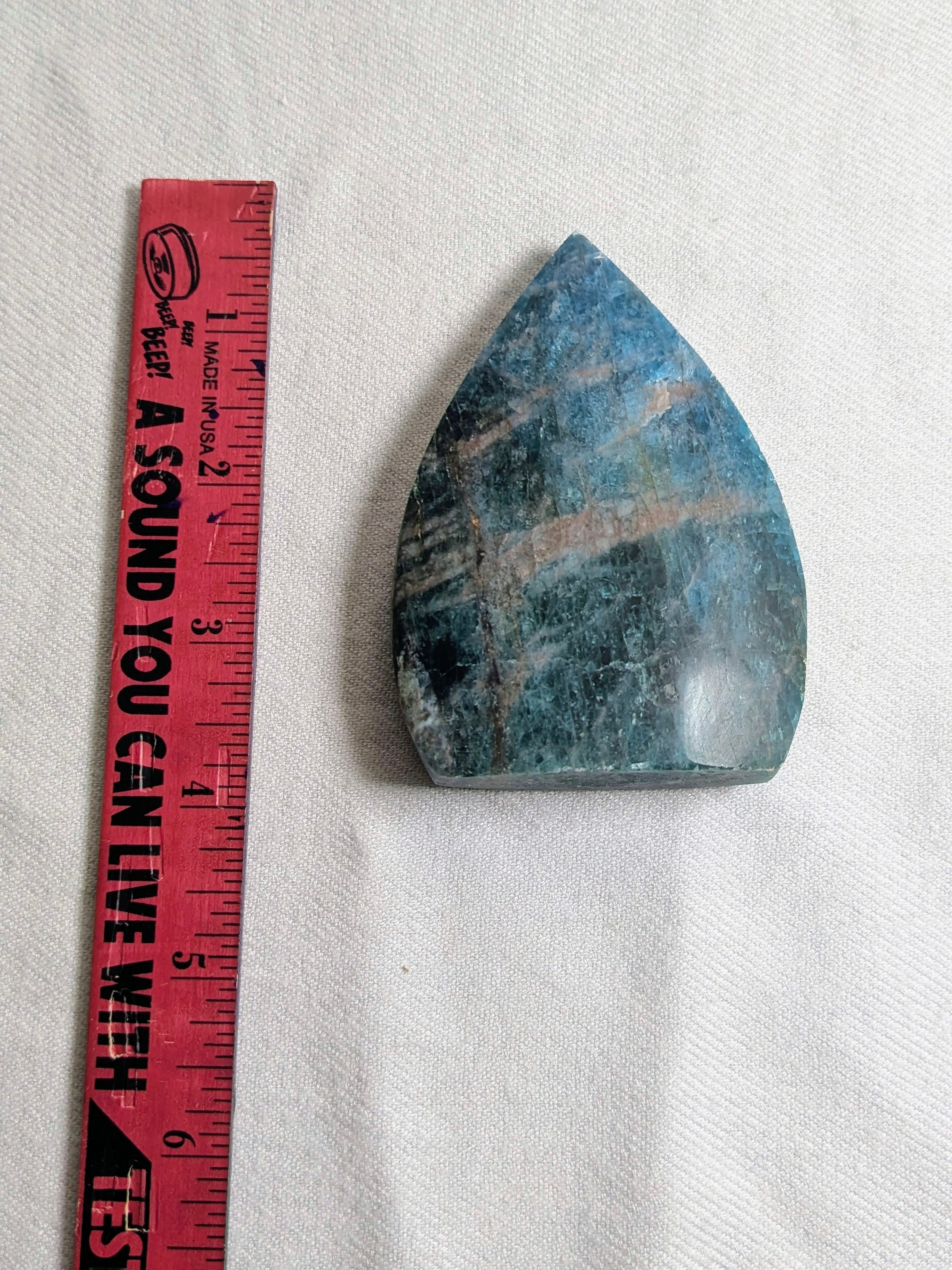 Blue Apatite Teardrop