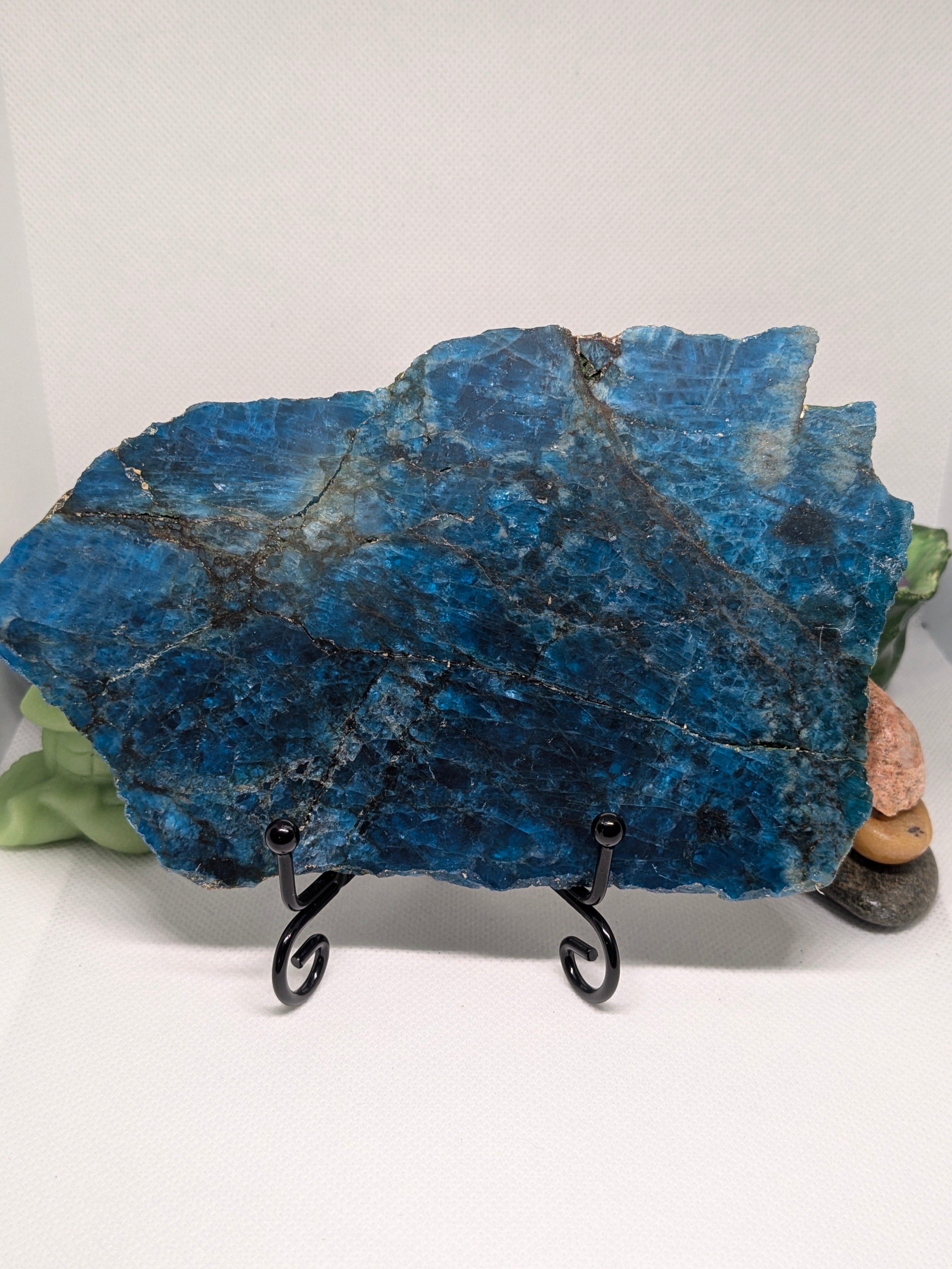 Blue Apatite Slab B
