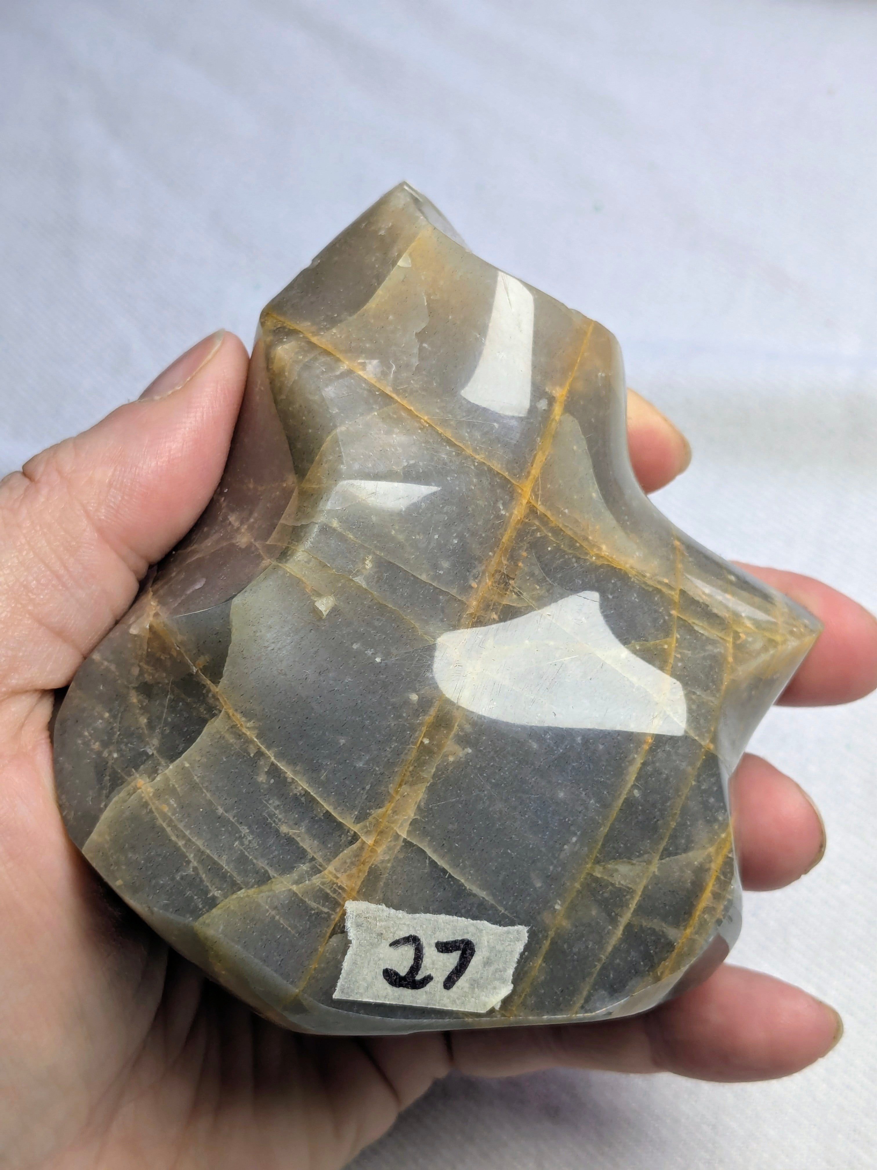 Peach Moonstone flame