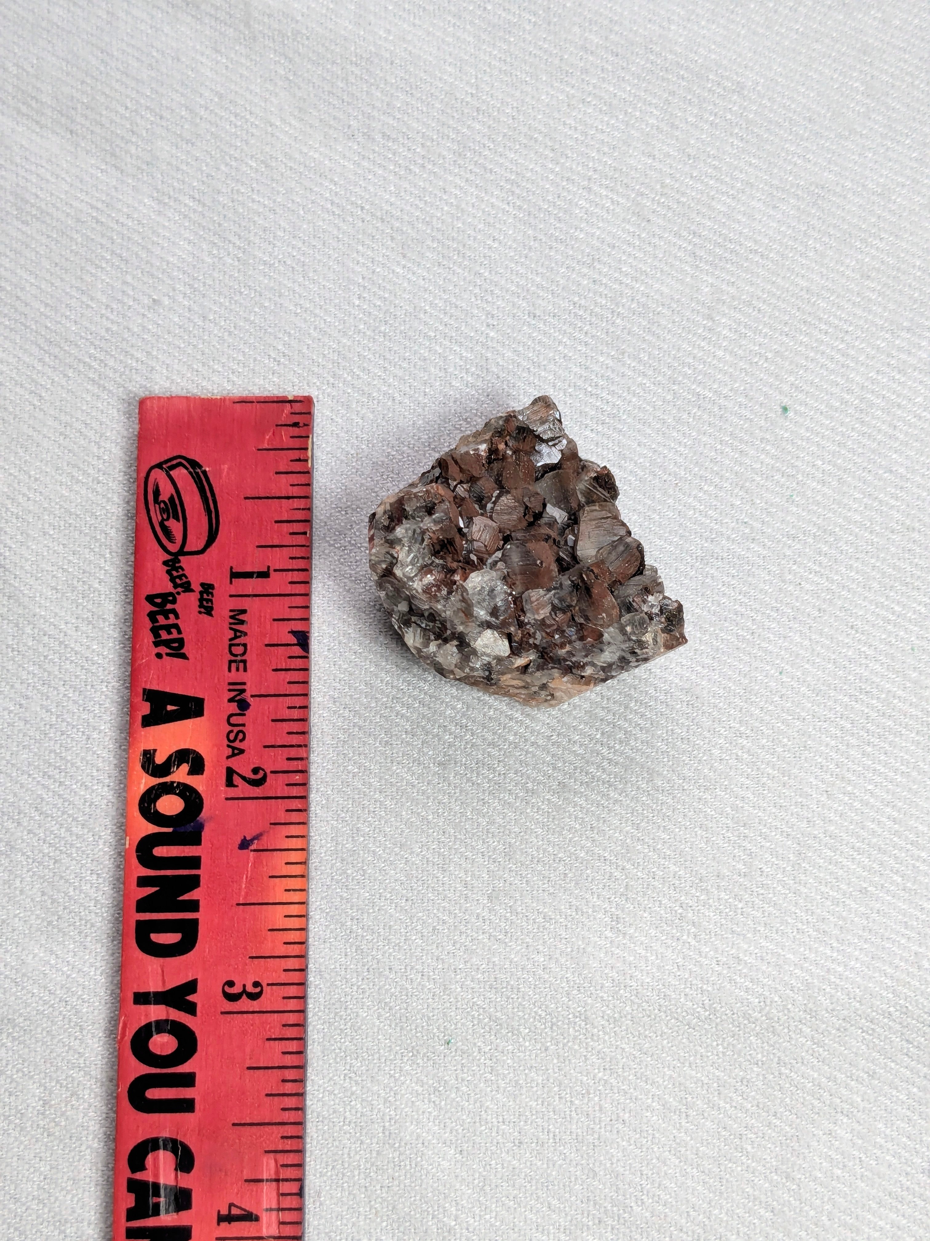 Red Calcite Specimen