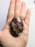 Fire quartz palm stone B