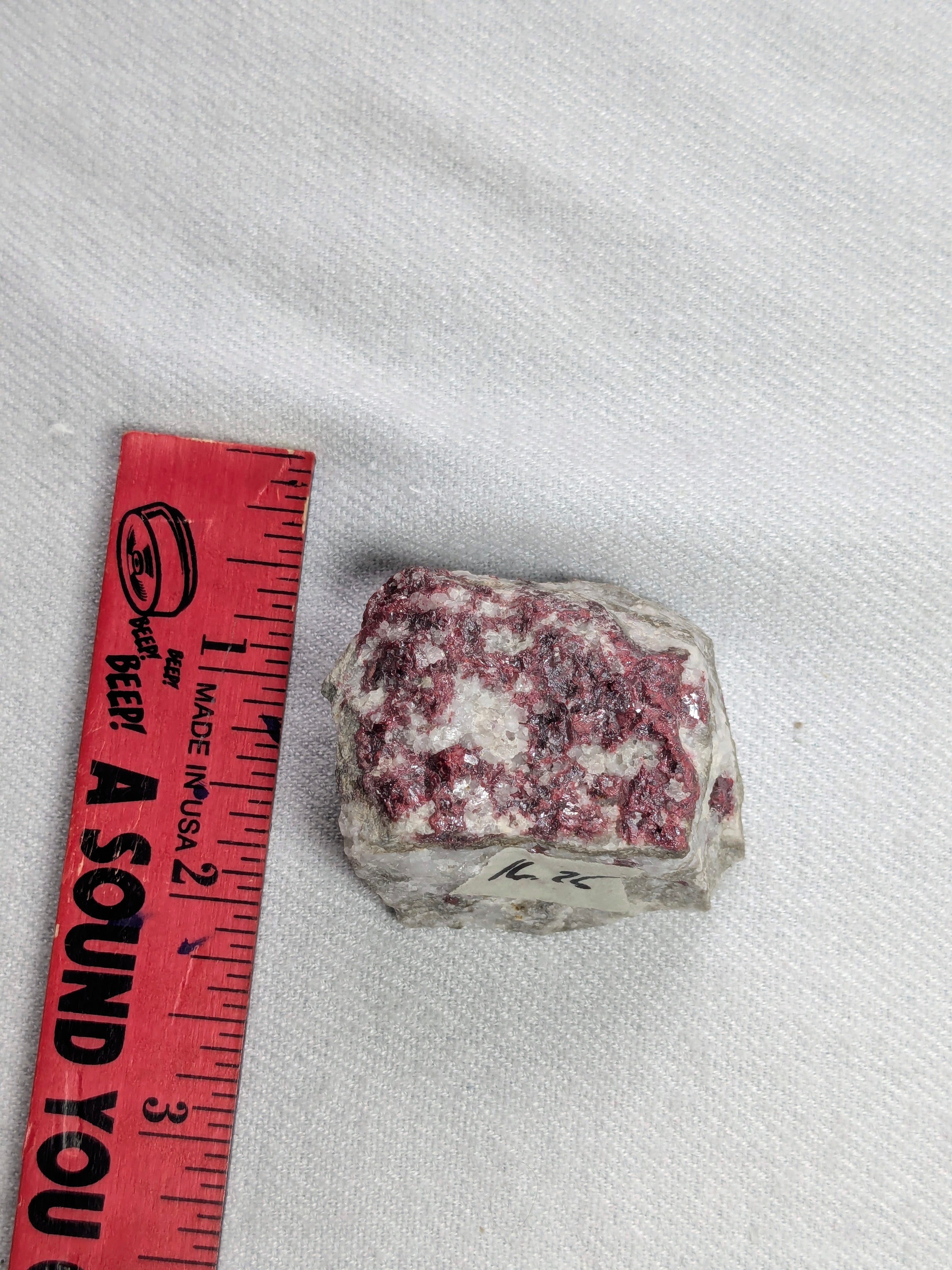 Raw Cinnabar Specimen