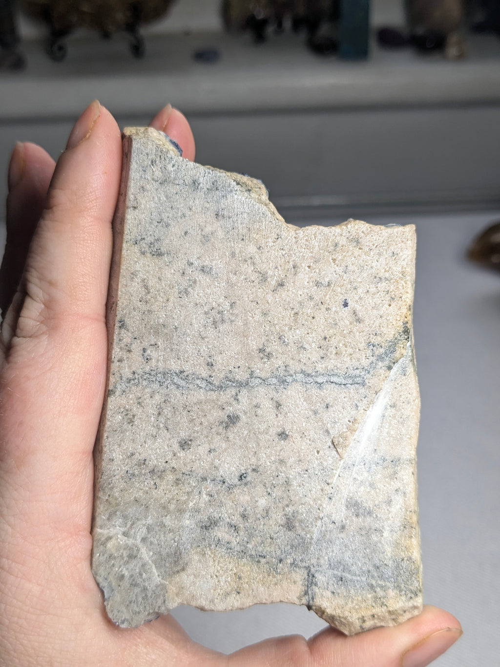 Blueberry Fluorite Specimen