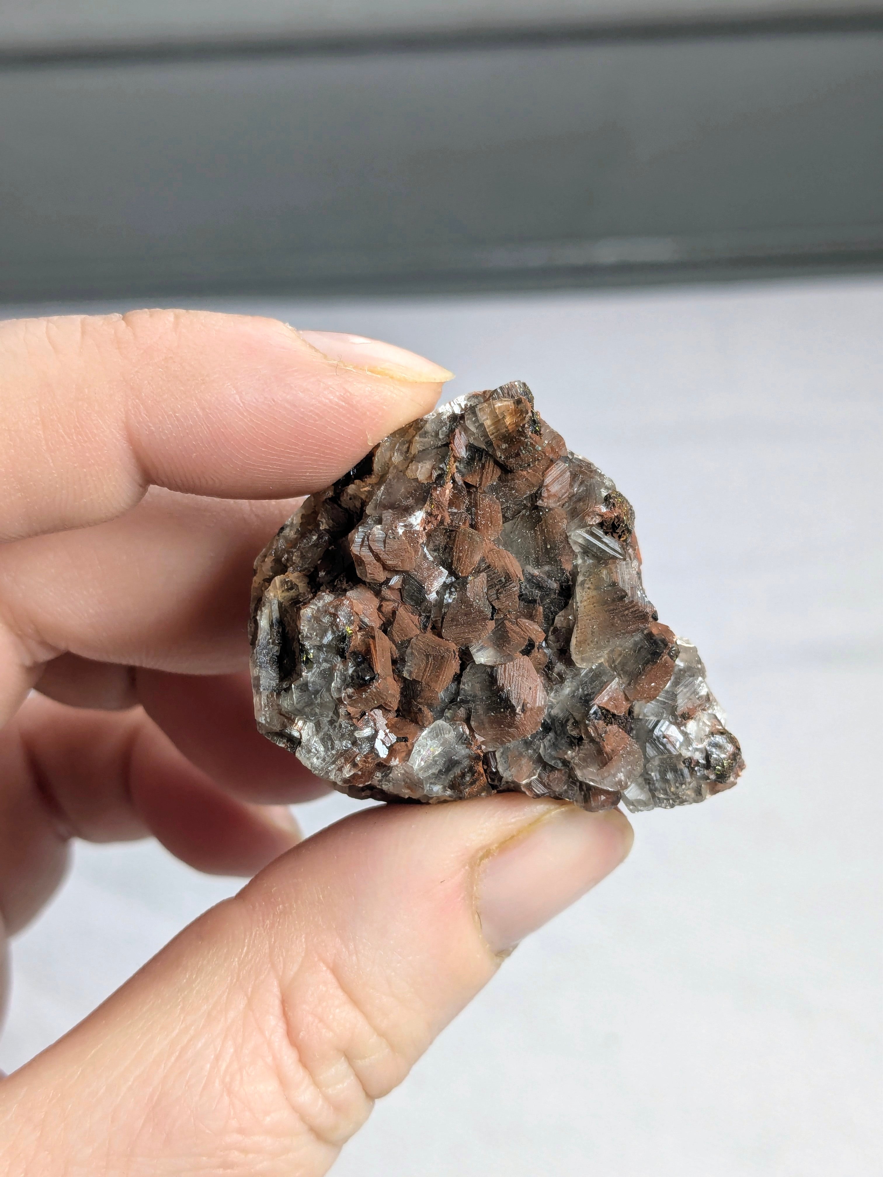 Red Calcite Specimen