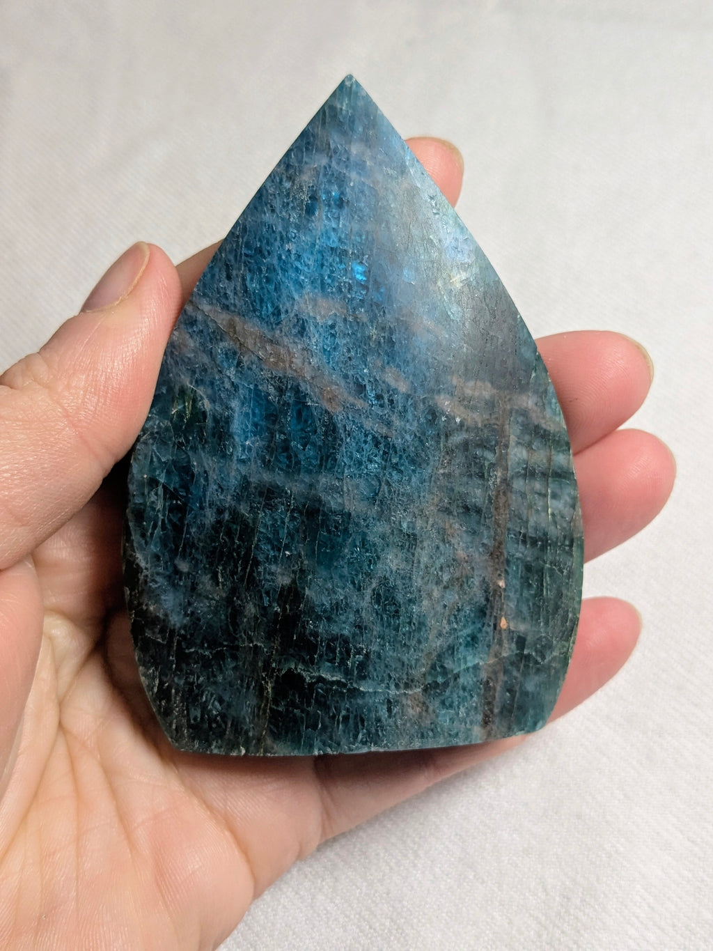 Blue Apatite Teardrop
