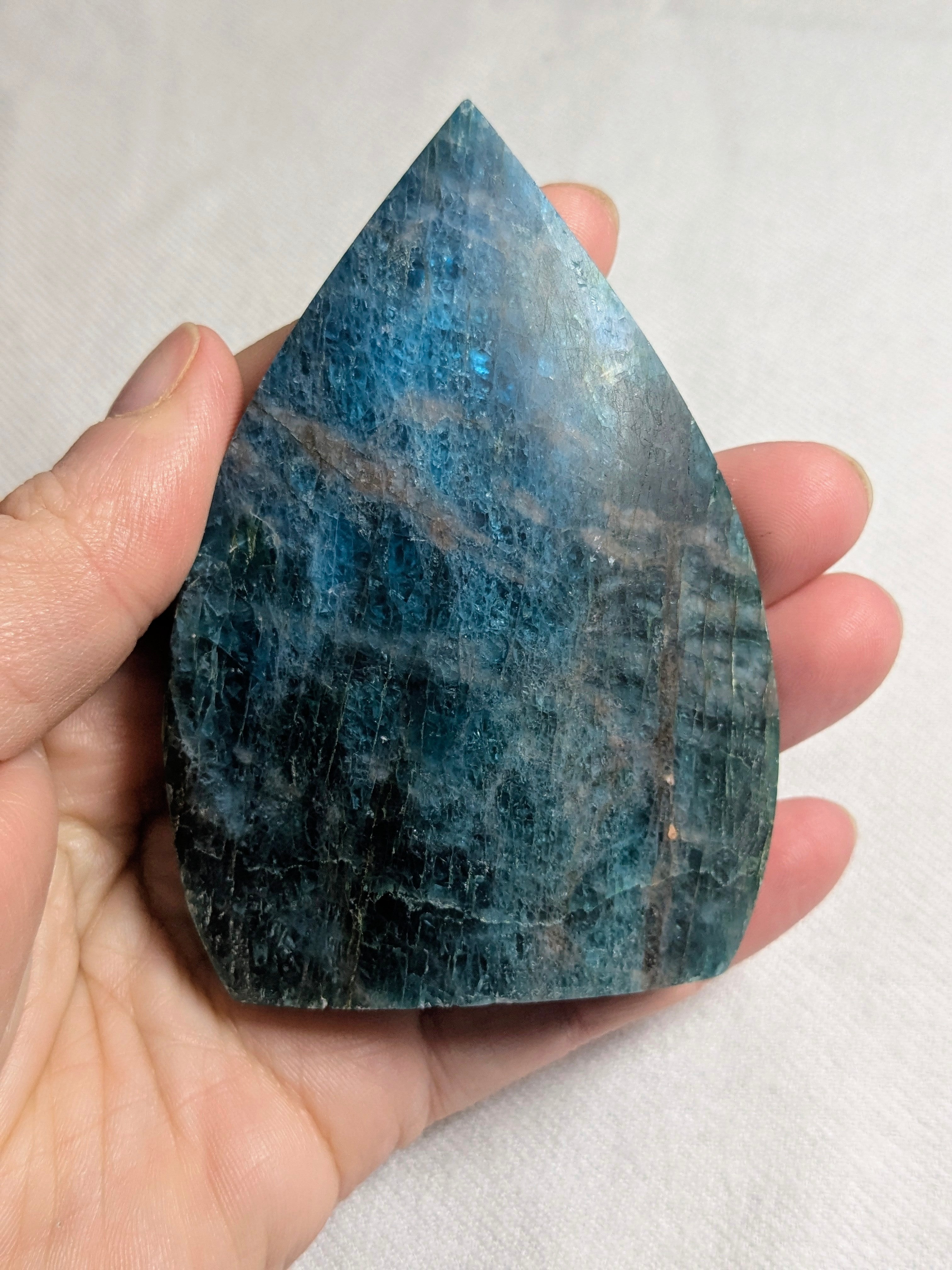 Blue Apatite Teardrop