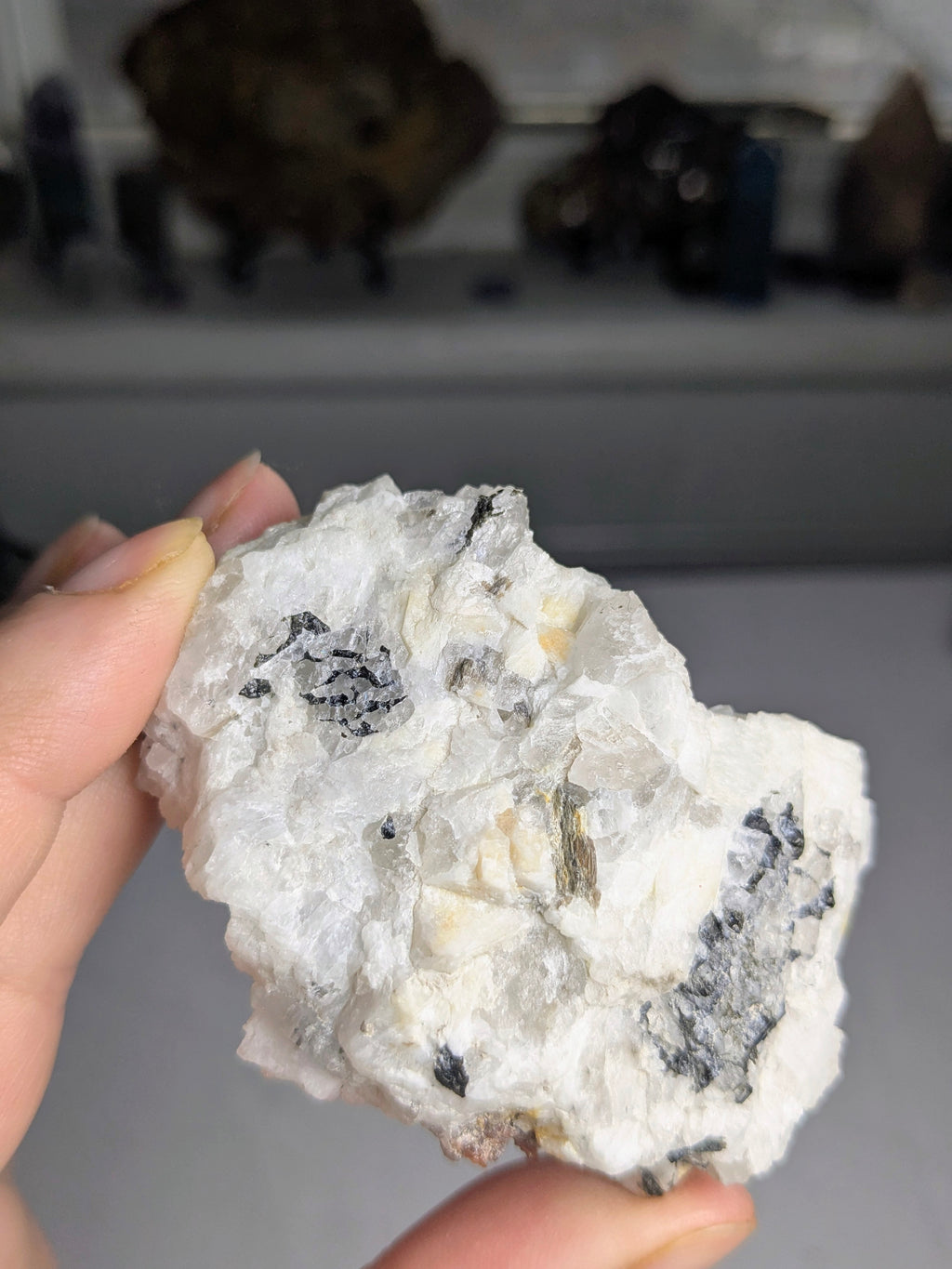 Spessartite Garnet with Albite, Feldspar and Aquamarine Specimen