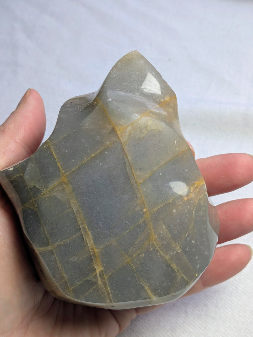 Peach Moonstone flame